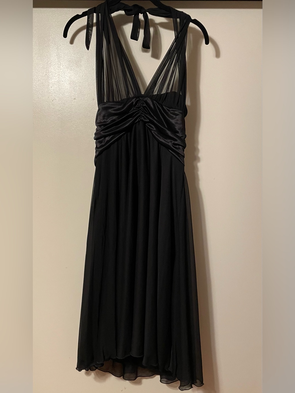 Xoxo Black One-Shoulder Evening Dress